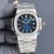 Swiss Replica Patek Philippe Nautilus 5711 SS White Dial Diamond Bezel Watch 40MM (4)_th.jpg